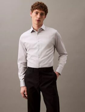 Refined Slim Stretch Button-Down Shirt