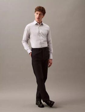 Refined Slim Stretch Button-Down Shirt