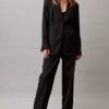Refined Stretch Wide Leg Trouser