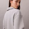 Relaxed Ck Polo Sweatshirt Relaxed Ck Polo Sweatshirt