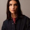 Relaxed Denim Button-Down Shirt