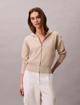 Relaxed Knit Hoodie Relaxed Knit Hoodie