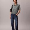 Relaxed Knit Polo Sweater