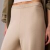 Relaxed Knit Wide Leg Pants