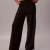 Relaxed Knit Wide Leg Pants