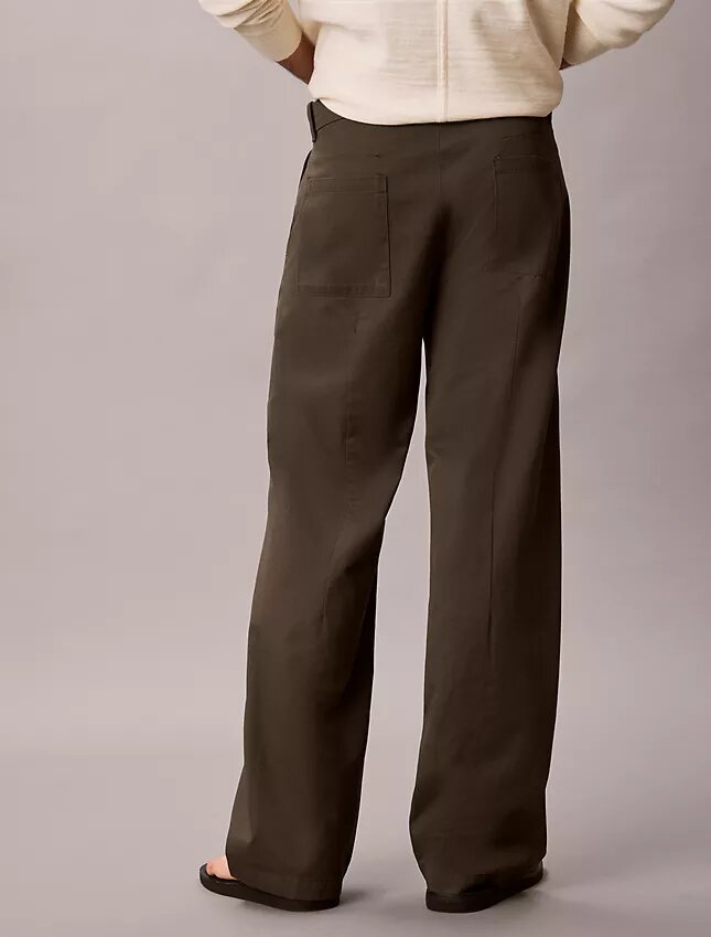 Relaxed Straight Darted Pants Relaxed Straight Darted Pants