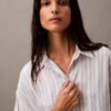 Relaxed Viscose Button Down Shirt