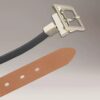 Reversible Center Bar Buckle Belt Reversible Center Bar Buckle Belt