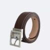 Reversible Center Bar Buckle Belt Reversible Center Bar Buckle Belt