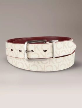 Reversible Monogram Logo Belt