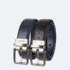 Reversible Saffiano Leather Dress Belt
