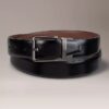 Reversible Saffiano Leather Dress Belt