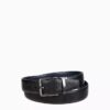 Reversible Saffiano Leather Dress Belt