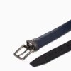 Reversible Saffiano Leather Dress Belt