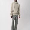 Rex Cashmere Sleeve Scarf Sweater