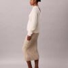Rib Cotton Midi Skirt Rib Cotton Midi Skirt