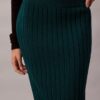 Rib Cotton Midi Skirt Rib Cotton Midi Skirt