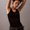 Rib Cotton Sweater Tank Rib Cotton Sweater Tank