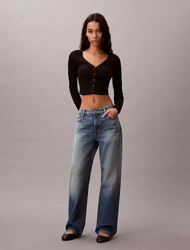 Rib Cropped Cardigan Rib Cropped Cardigan