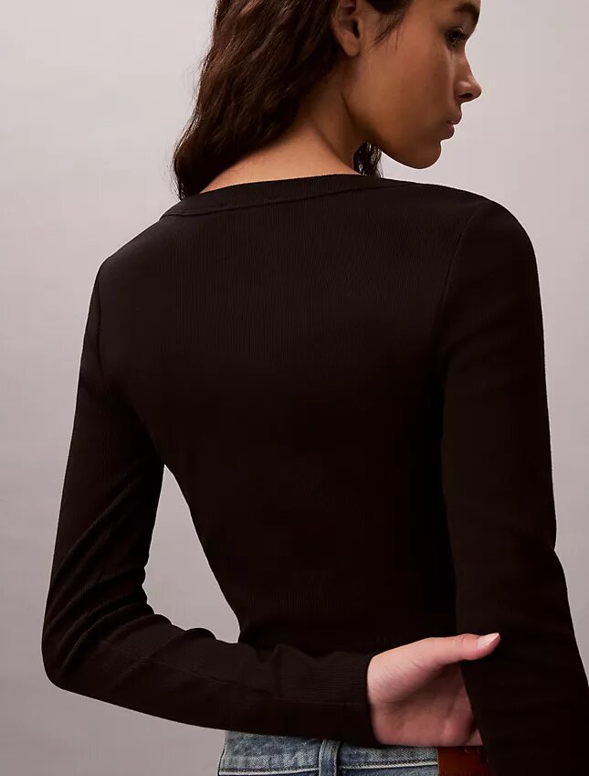 Rib Cropped Cardigan Rib Cropped Cardigan
