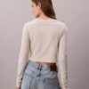 Rib Cropped Cardigan Rib Cropped Cardigan