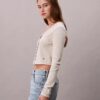 Rib Cropped Cardigan Rib Cropped Cardigan