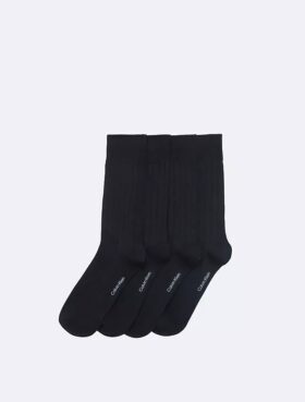 Rib Logo 4-Pack Dress Socks Rib Logo 4-Pack Dress Socks