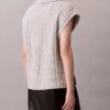 Rib Relaxed Sleeveless Sweater Rib Relaxed Sleeveless Sweater