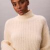 Rib Relaxed Turtleneck Sweater Rib Relaxed Turtleneck Sweater
