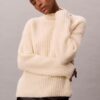 Rib Relaxed Turtleneck Sweater Rib Relaxed Turtleneck Sweater