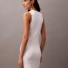 Rib Sleeveless Mini Dress