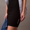 Rib Sleeveless Mini Dress
