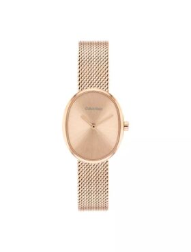 Round Mesh Bracelet Watch
