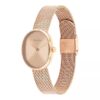 Round Mesh Bracelet Watch