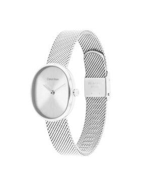Round Mesh Bracelet Watch