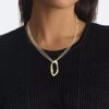 Round Organic Shape Pendant Necklace Round Organic Shape Pendant Necklace