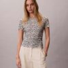Ruched Slim T-Shirt