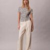 Ruched Slim T-Shirt
