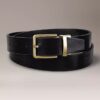 Saffiano Leather Reversible Belt