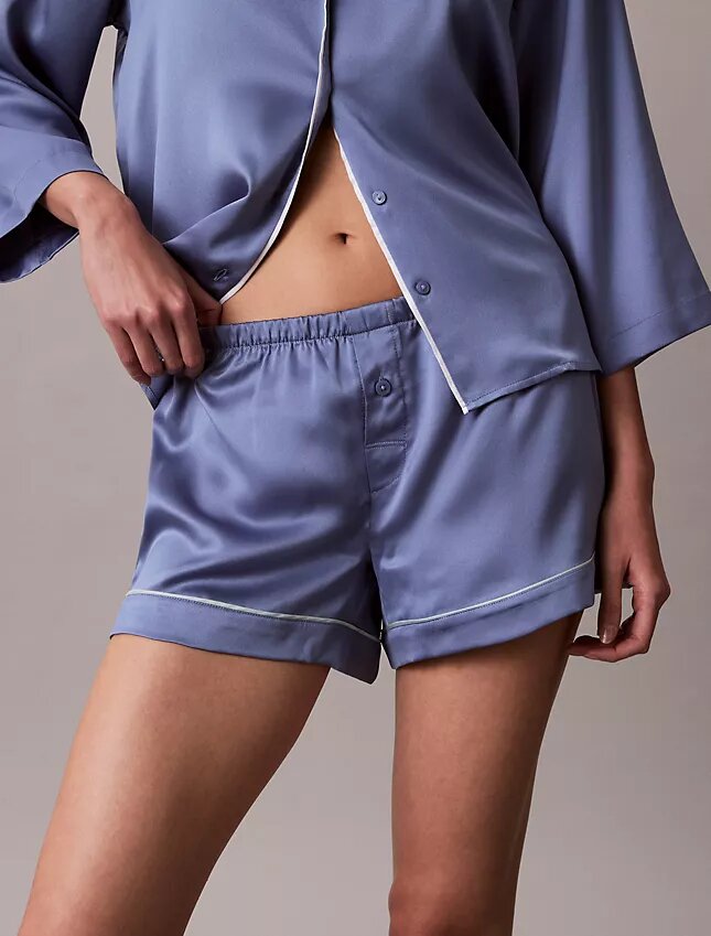 Satin Sheen Shorts Satin Sheen Shorts