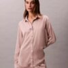 Satin Sheen Sleep Shirt