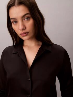 Satin Sheen Sleep Shirt