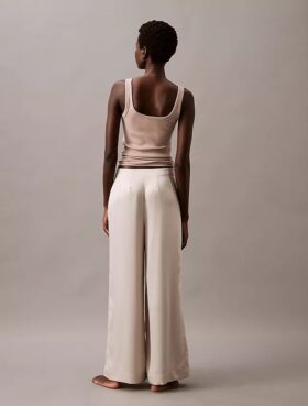 Satin Wide Leg Sleep Pants