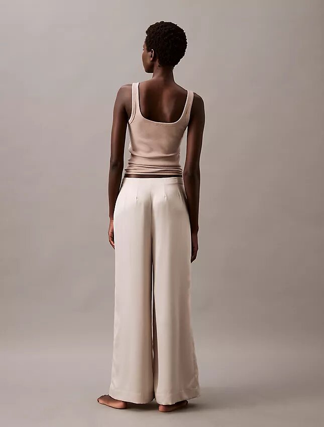 Satin Wide Leg Sleep Pants Satin Wide Leg Sleep Pants