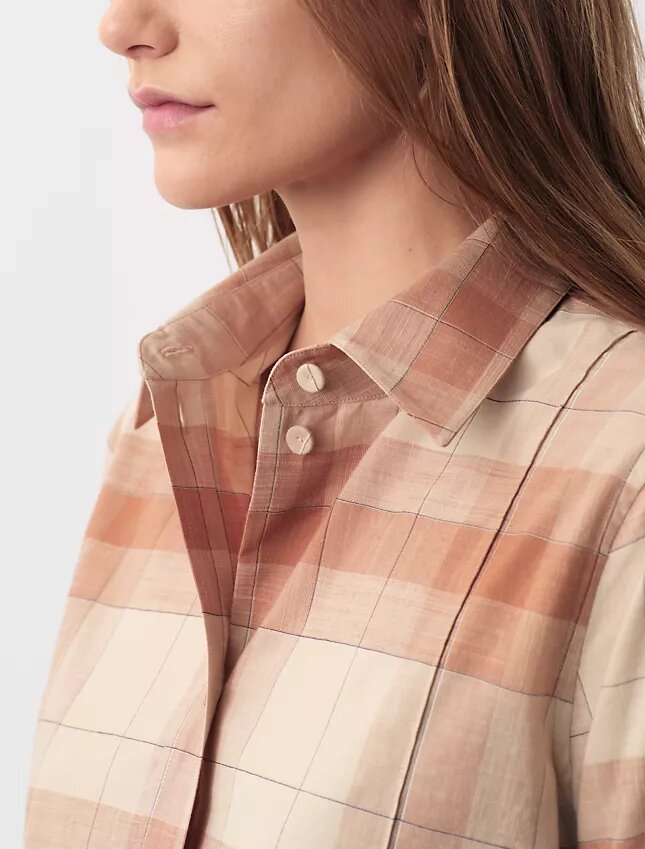 Scarlett Plaid Button-Down Shirt Scarlett Plaid Button-Down Shirt