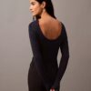 Scoop Neck Rib Sweater Scoop Neck Rib Sweater