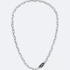 Sculpted Link Chain Necklace