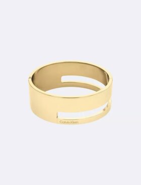 Sculptural Hinged Bangle