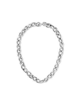 Sculptural Link Necklace