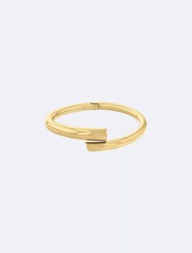 Sculptural Round Bangle